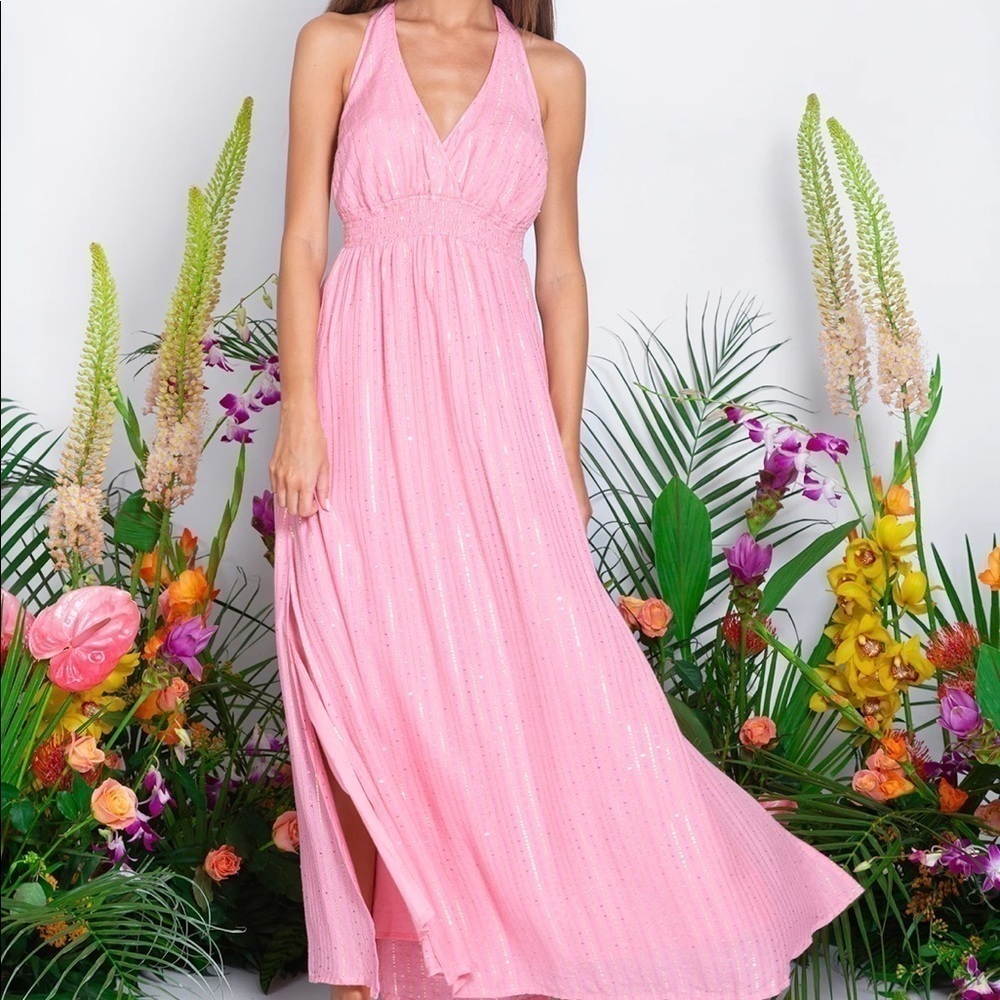 Sundress Hailey Dress in Roma Lipstick - M/L